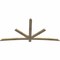 Ekena Millwork Alberta Rough Sawn Timber Gable Bracket, Douglas Fir, 96"W x 48"H x 2"D x 4"F, 12/12 Pitch GBW096X48X0204ALB00RDF - alternate 2